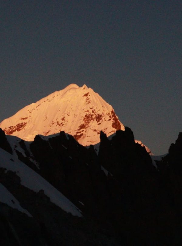 View of Ausangate and Vilcanota from Jampa summit