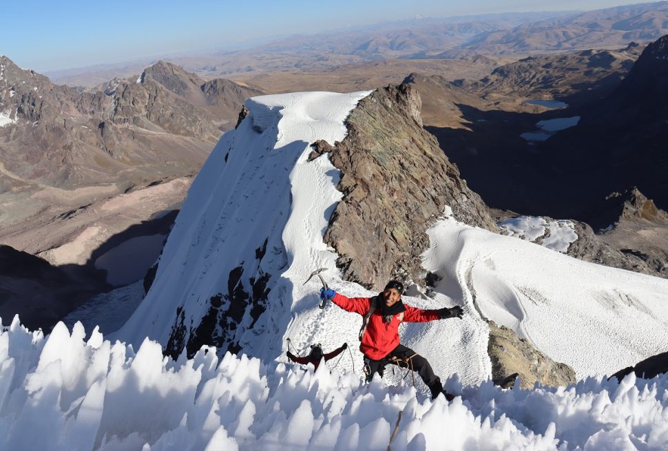 Climbing Nevado Jampa